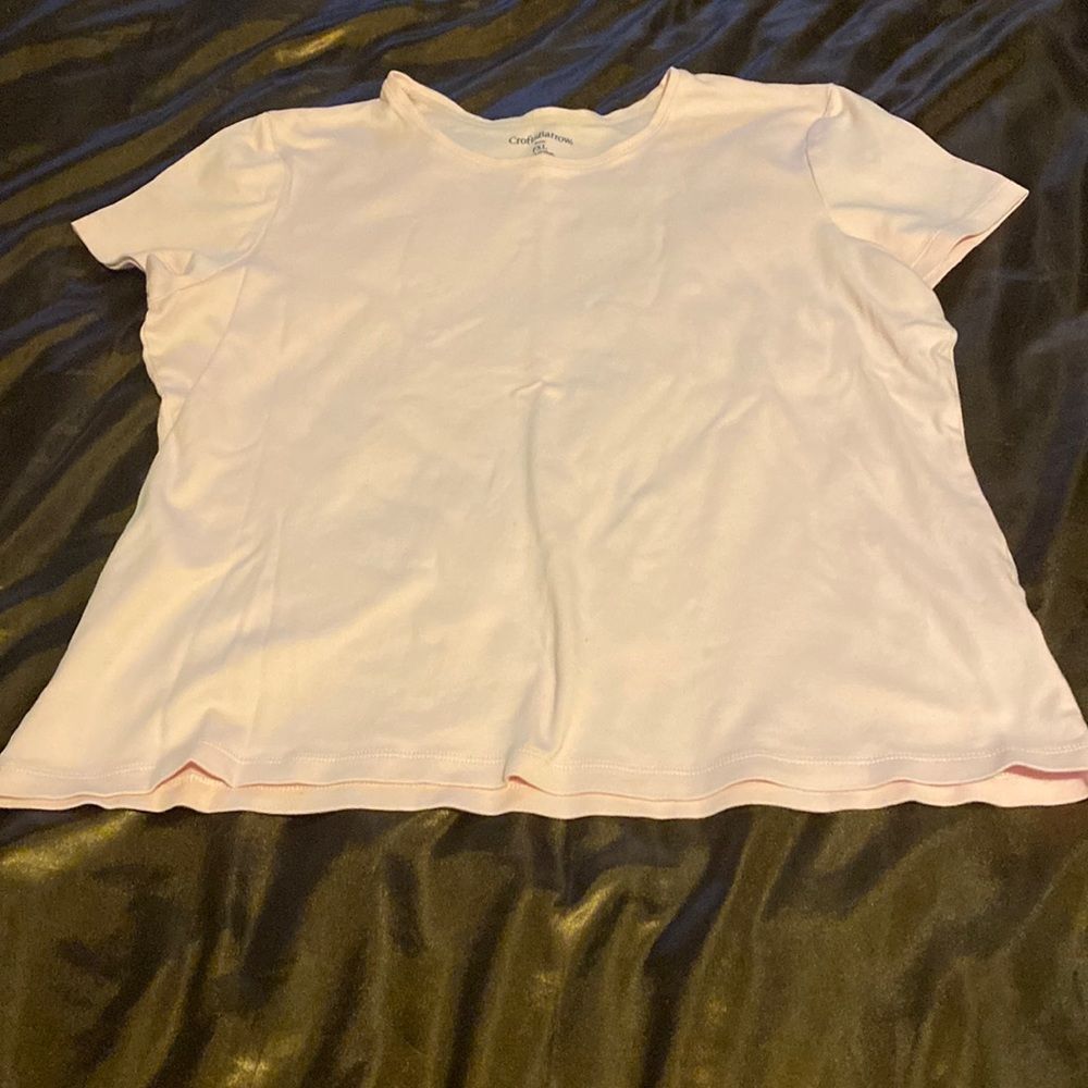 NWOT Croft&Barrrow pink top